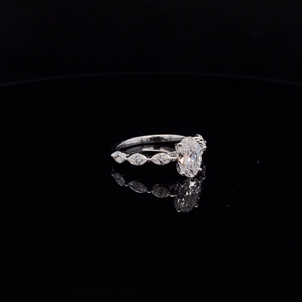 Oval Cut Diamond Engagement Ring - Book An Appointment