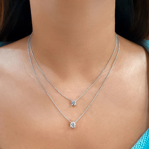 Marquise Natural Diamond Solitaire Pendant