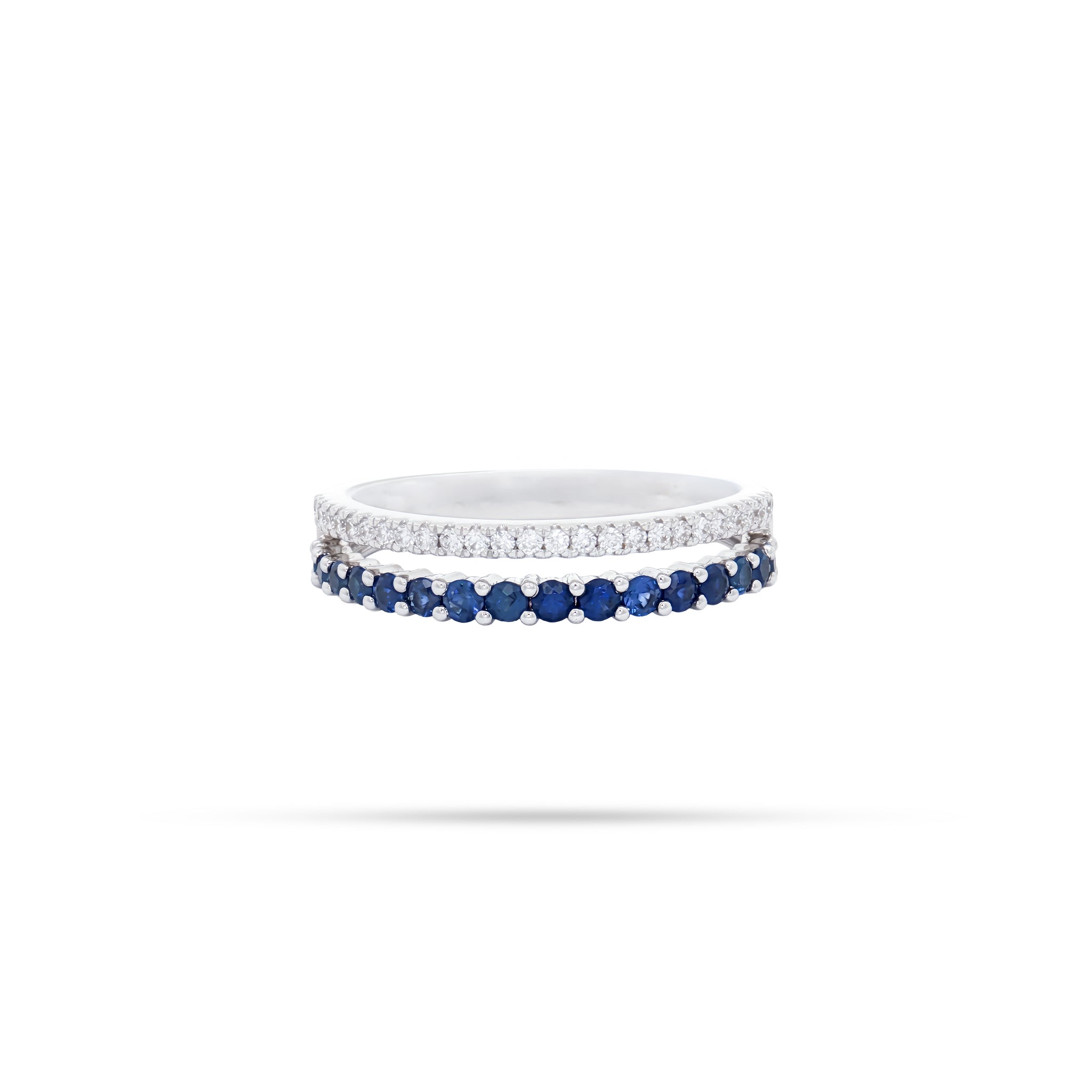 Round Diamond Ring - Ruby, Emerald, Sapphire