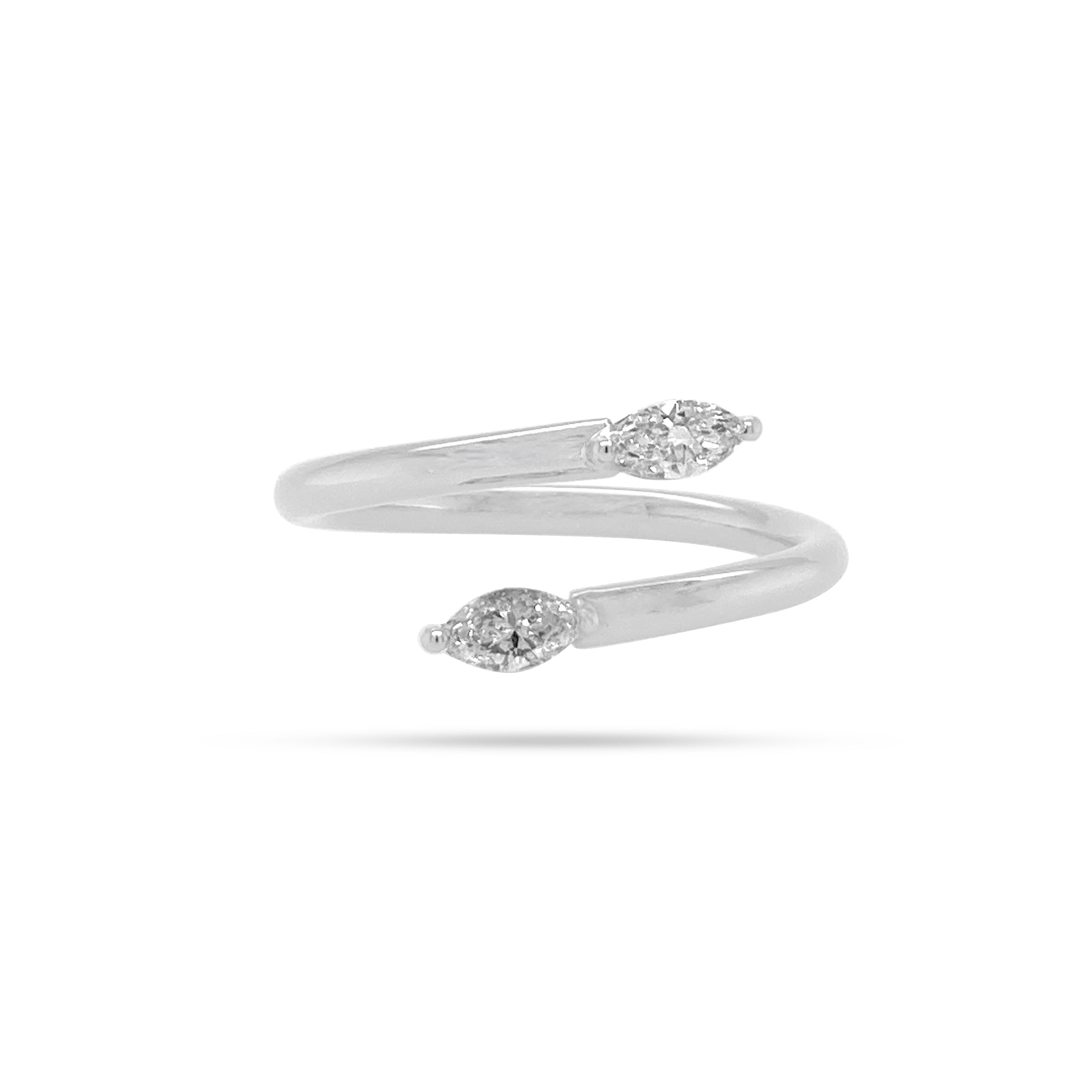 Spring Marquise Diamond Ring