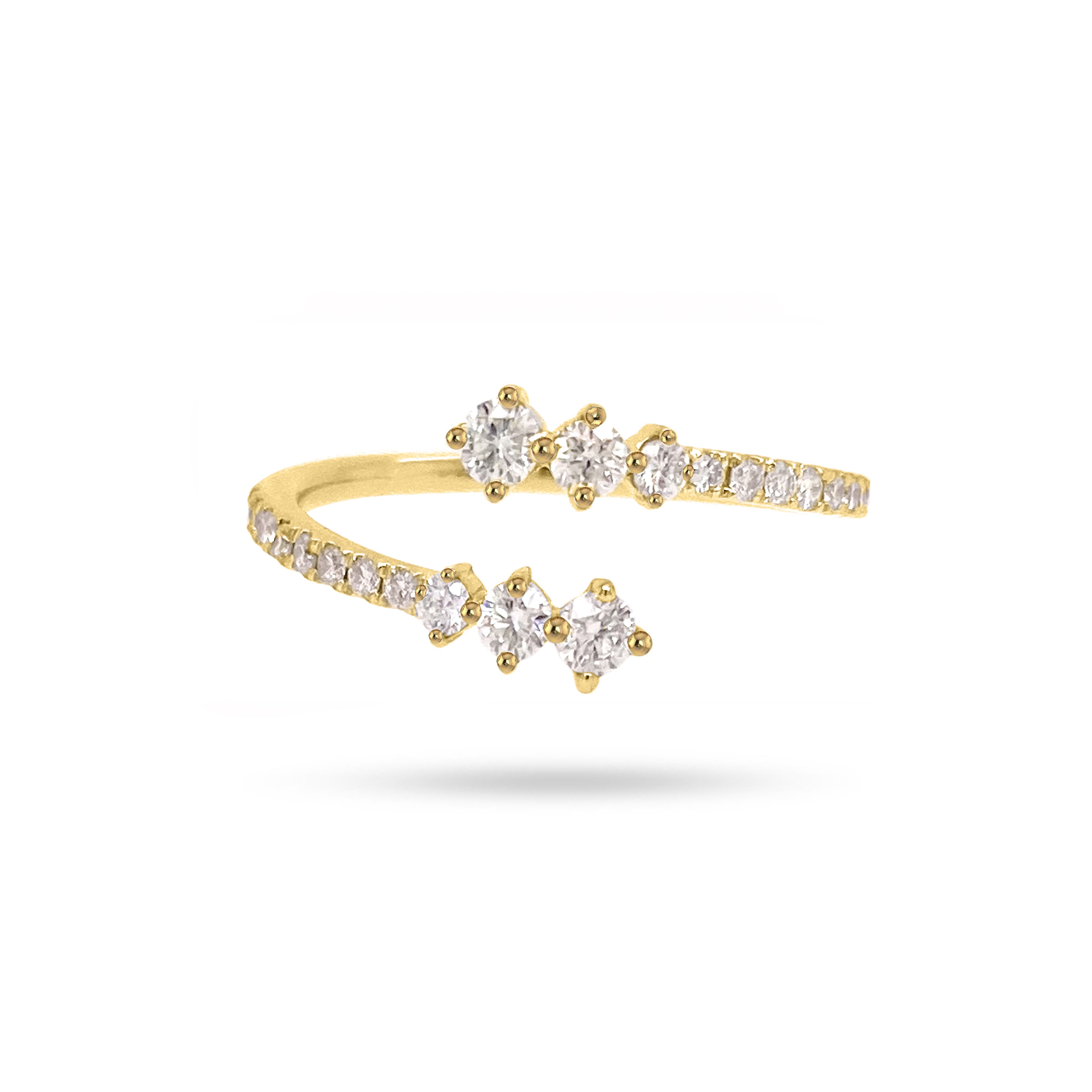 Spring Round Diamond Ring
