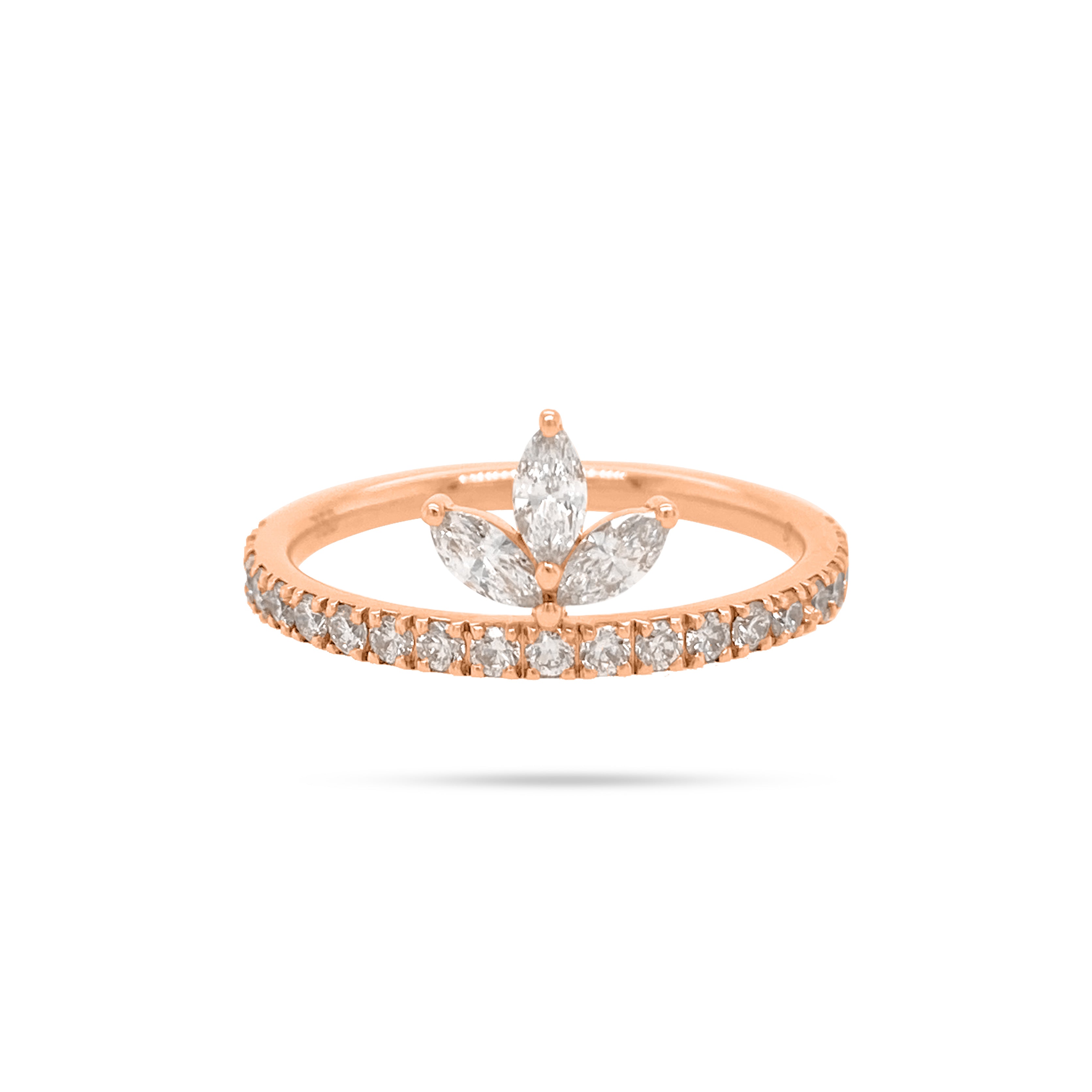 Trio Marquise Diamond Ring