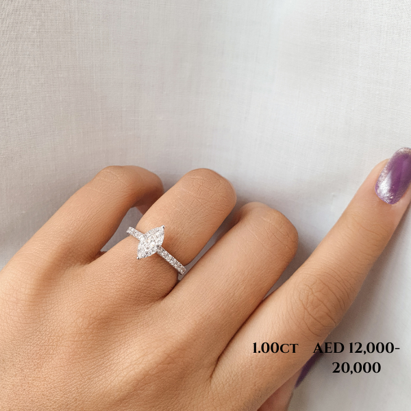 Marquise Cut Diamond Engagement Ring - Book An Appointment