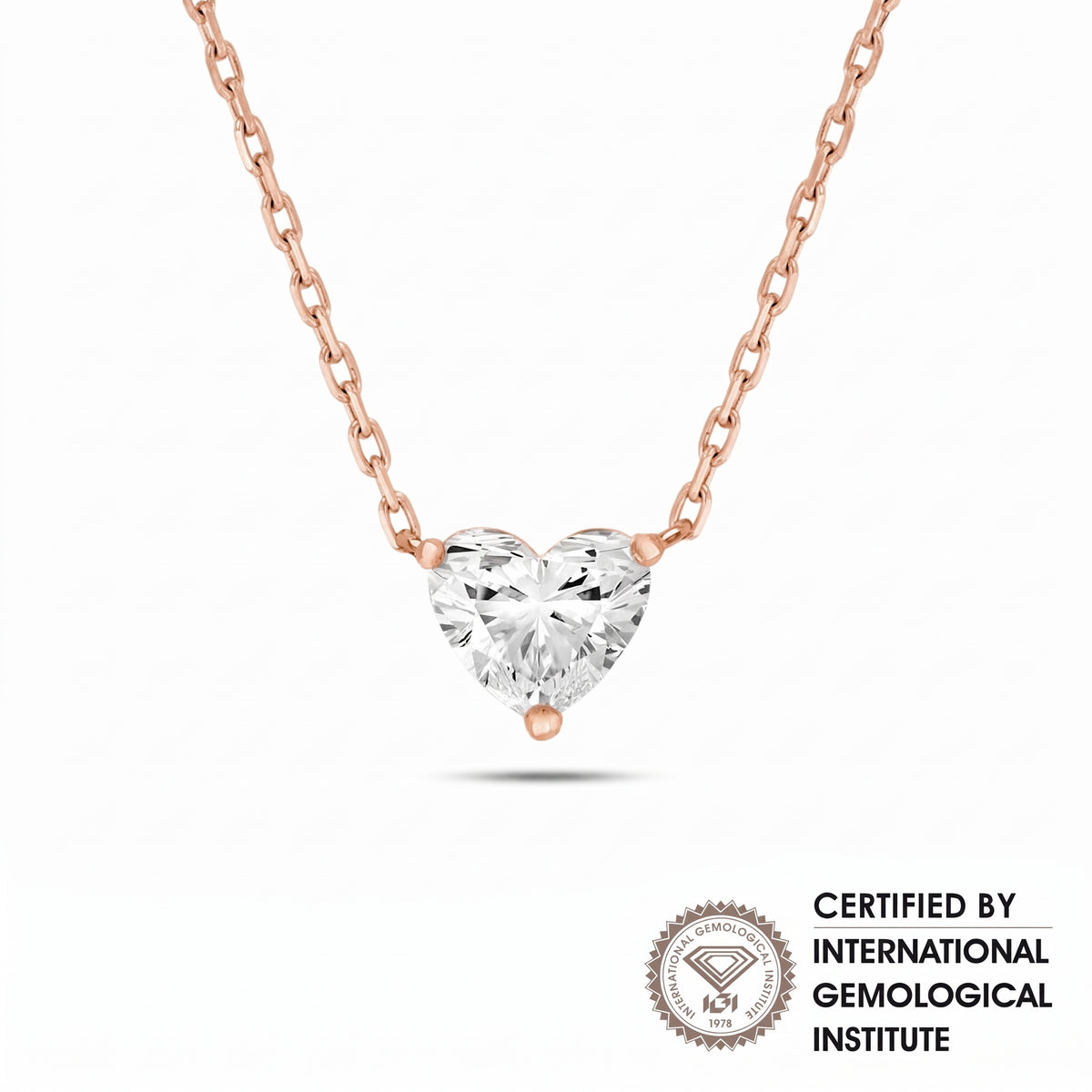 Solitaire Diamond Pendant