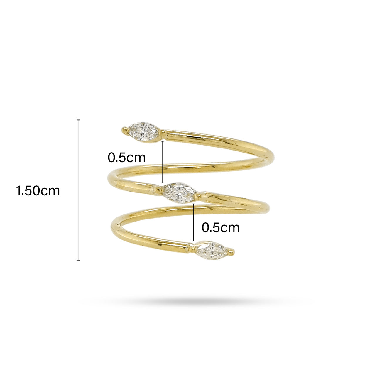 Spring Marquise Diamond Ring
