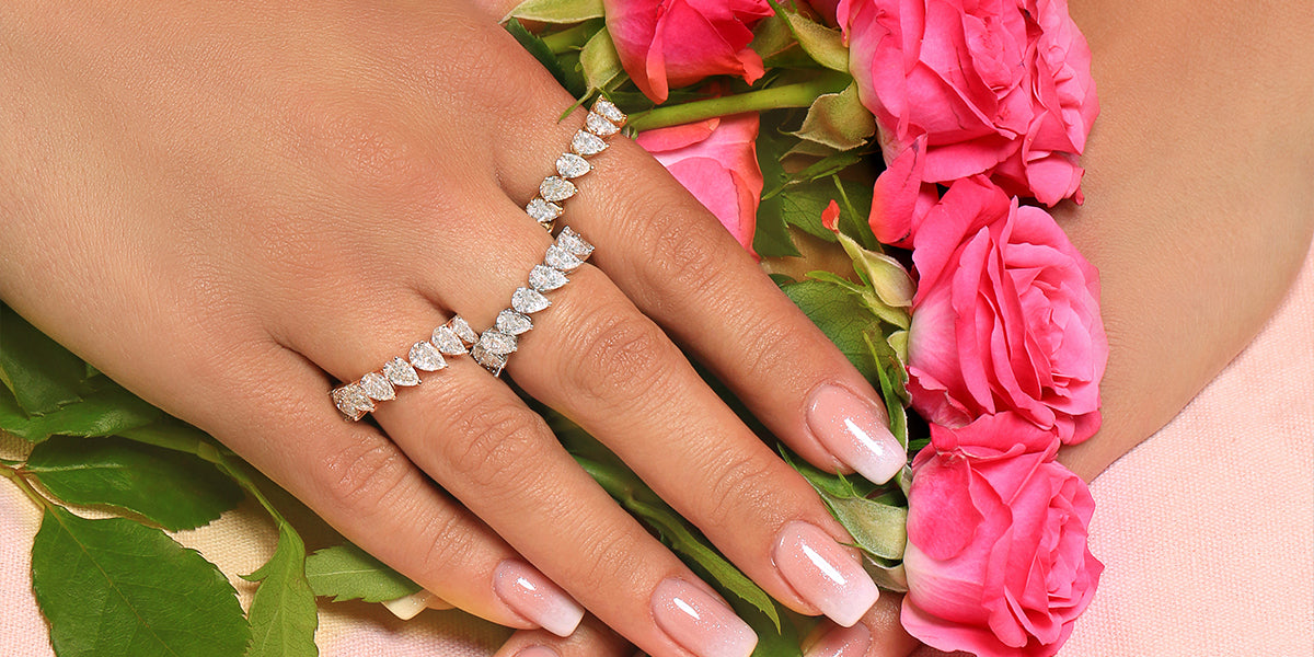 Diamond Eternity Rings & Wedding Bands in Dubai