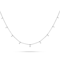 Dangling Diamond Choker