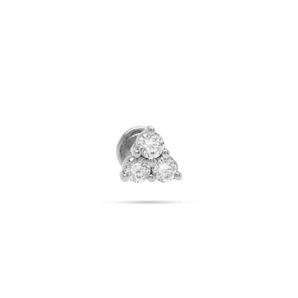 Trio Round Diamond Apple Watch Charm