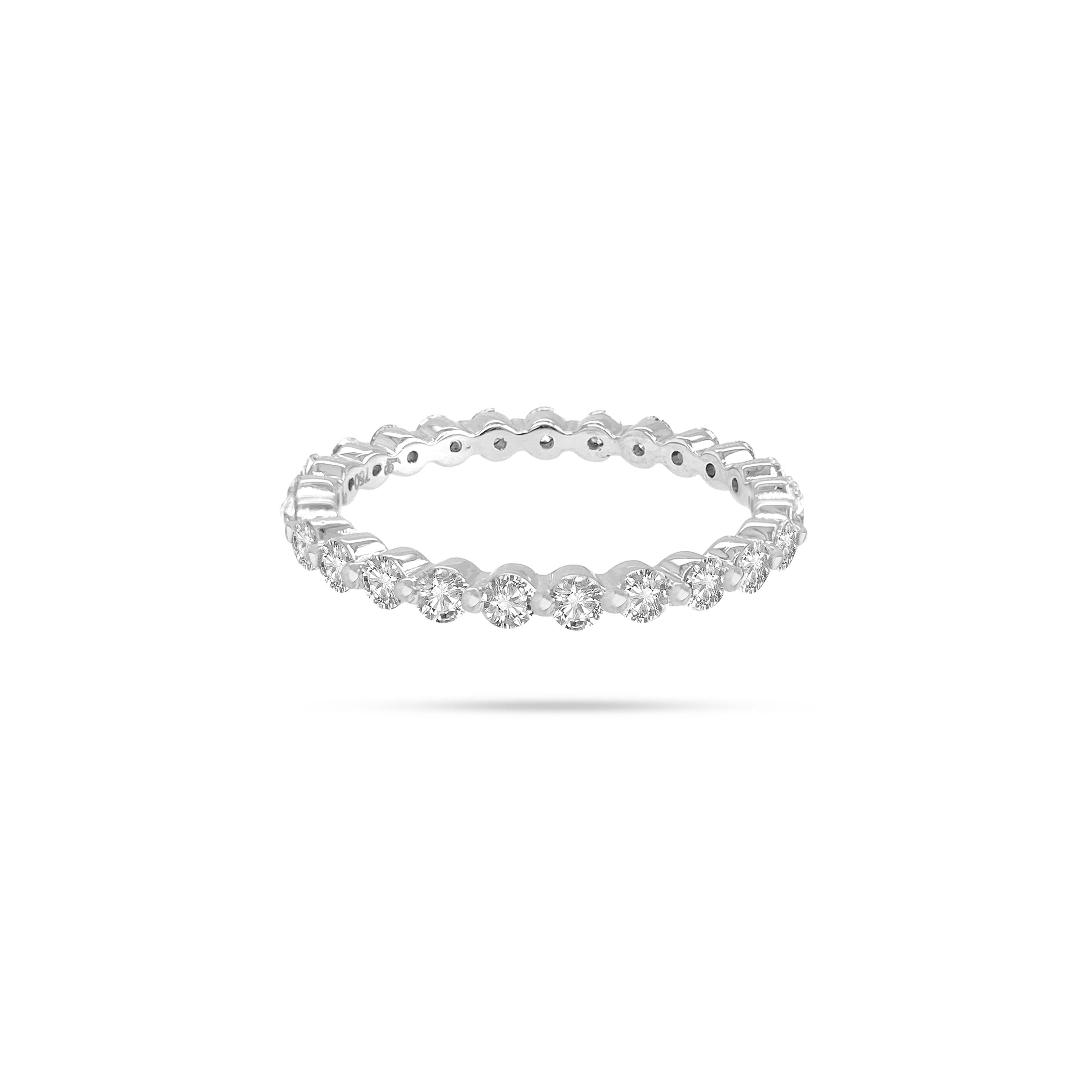 Round Diamond Eternity Ring