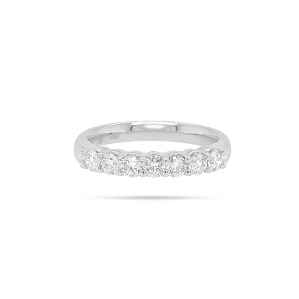 Half Eternity Round Diamond Ring