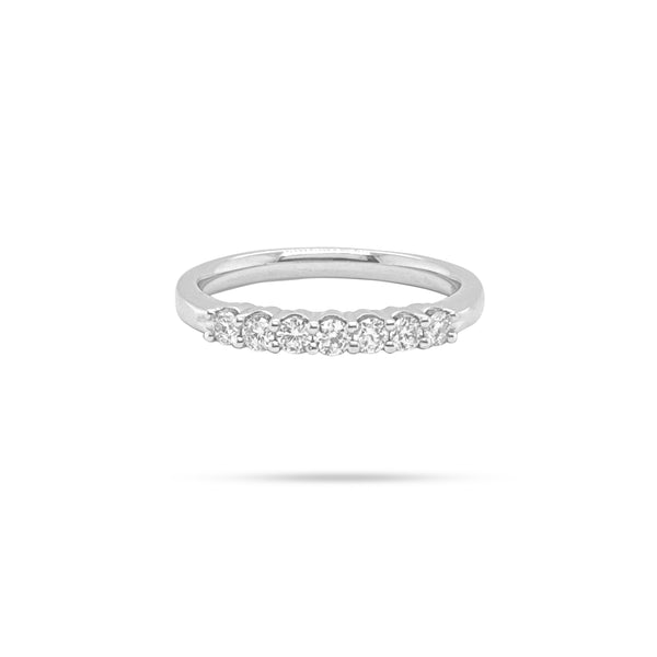 Half Eternity Diamond Ring