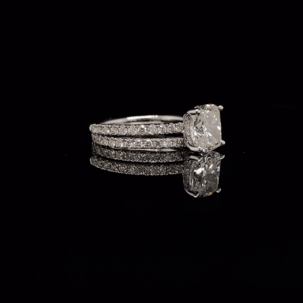 Cushion Modified Brilliant Solitaire Engagement Ring  - Book An Appointment