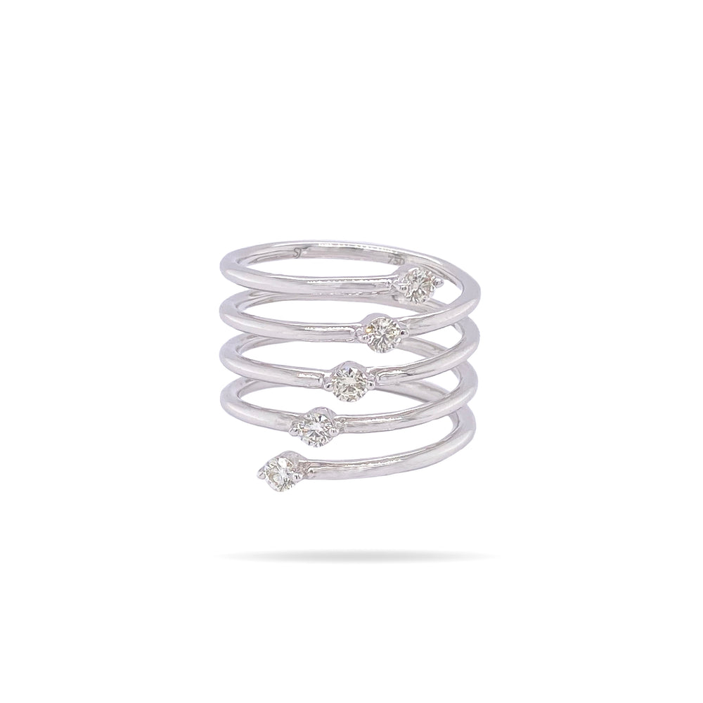 Spring Round Diamond Ring | Diamond Jewellery Dubai, UAE | Solitaire Jewels
