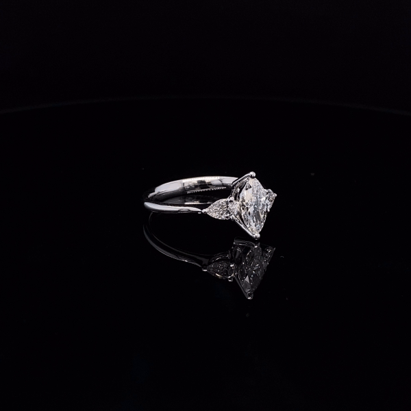 Marquise Diamond Engagement Ring
