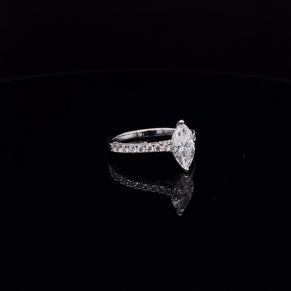 Marquise Cut Diamond Engagement Ring - Book An Appointment
