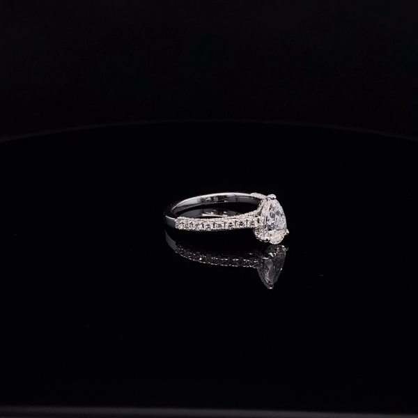 Pear Diamond Engagement Ring  - Book An Appointment