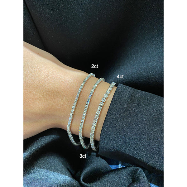 Daily Wear Diamond Tennis Bracelets - 2 Carats