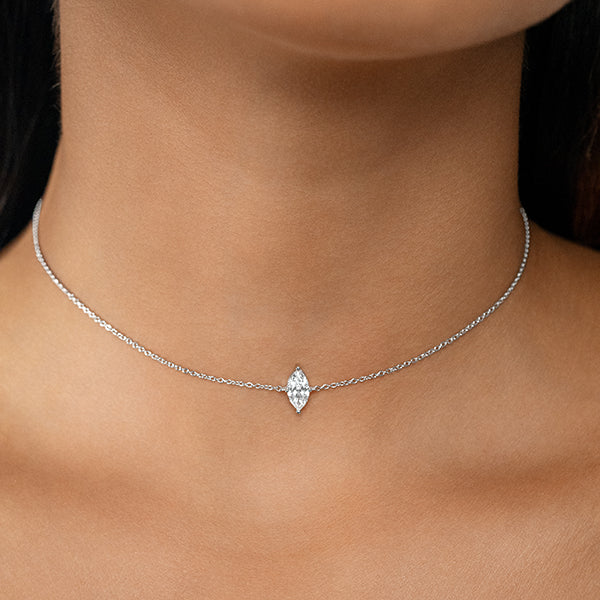 Marquise Diamond Choker