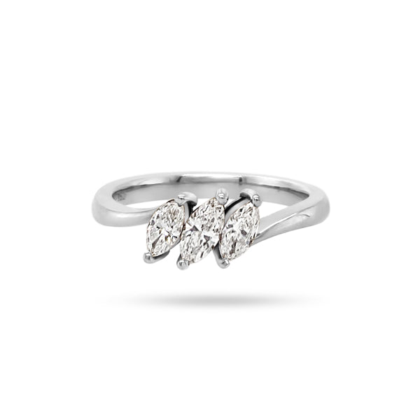 Trio Marquise Diamond Ring