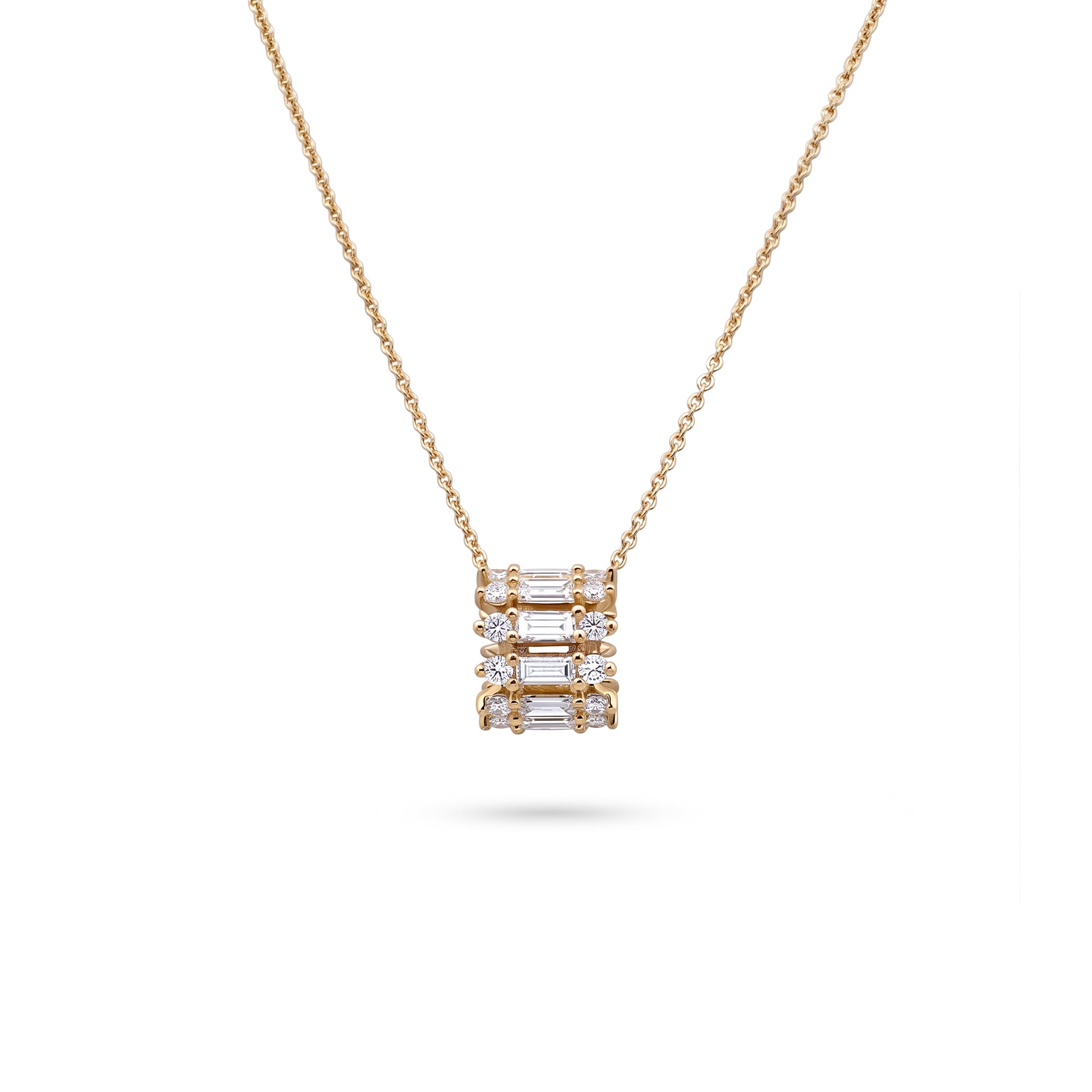 Circle Diamond Pendant