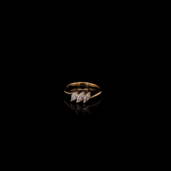 Trio Marquise Diamond Ring