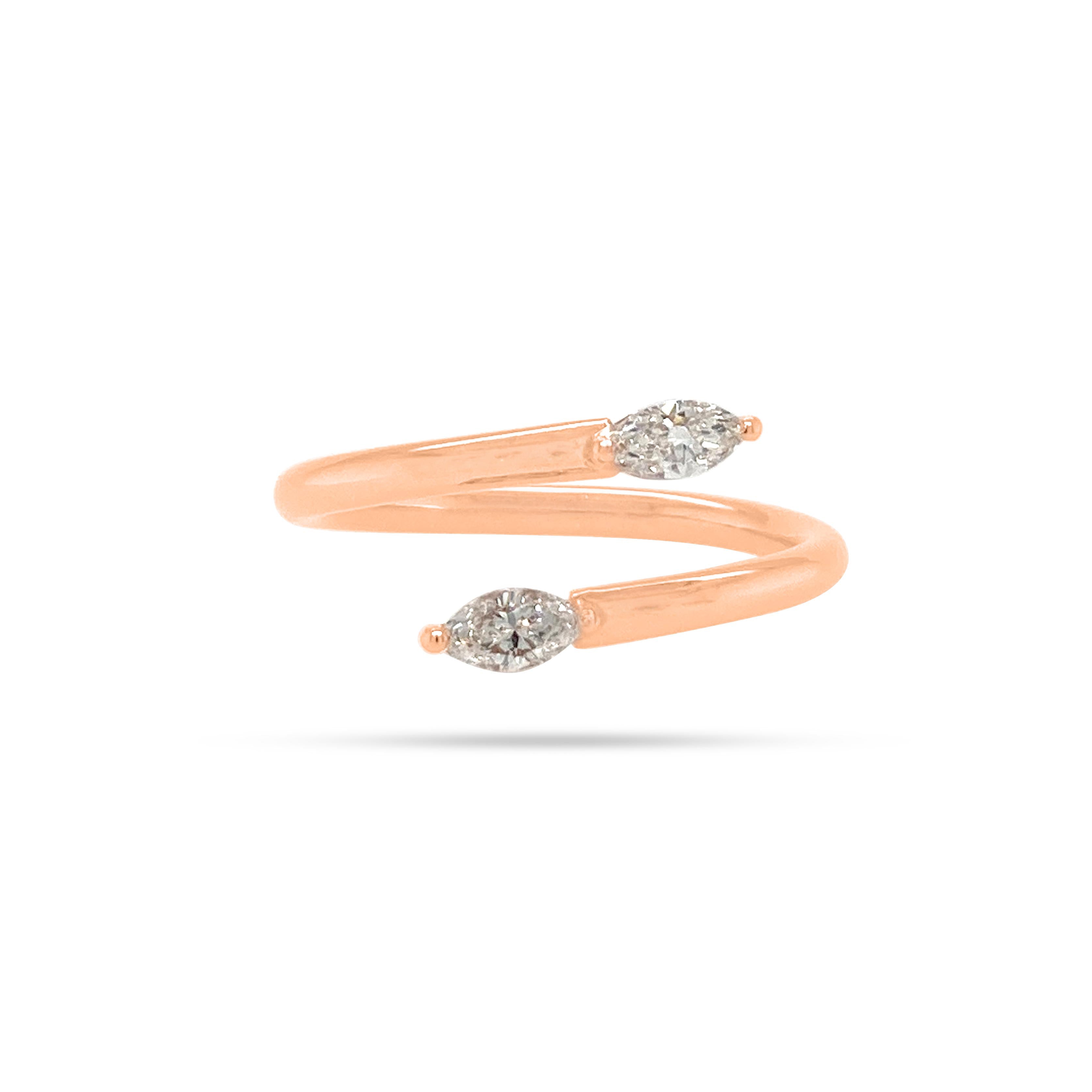 Spring Marquise Diamond Ring