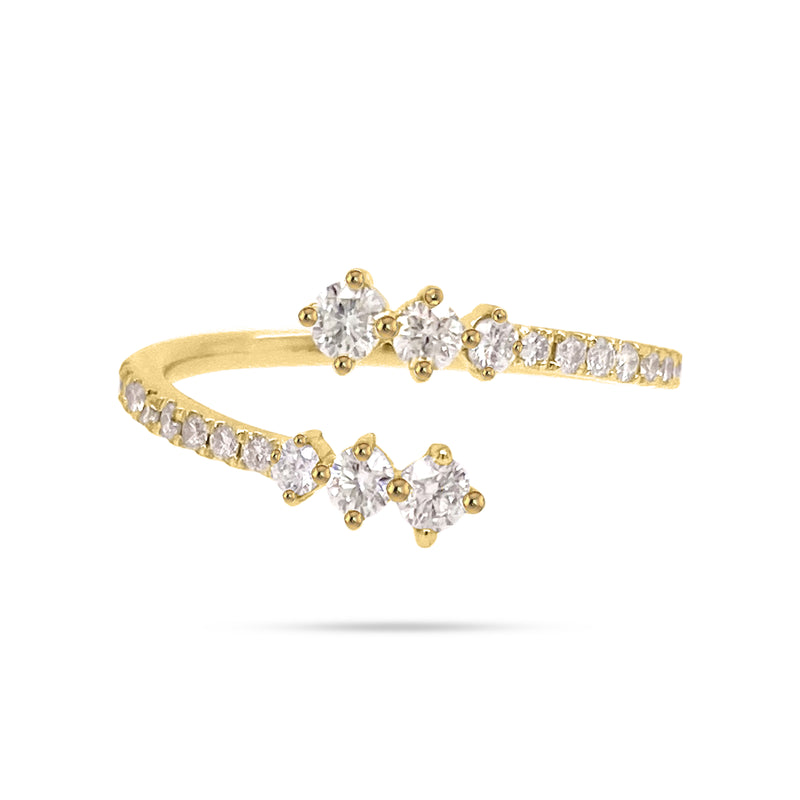 Spring Round Diamond Ring