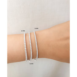 Classic Diamond Tennis Bracelet - Natural Diamonds