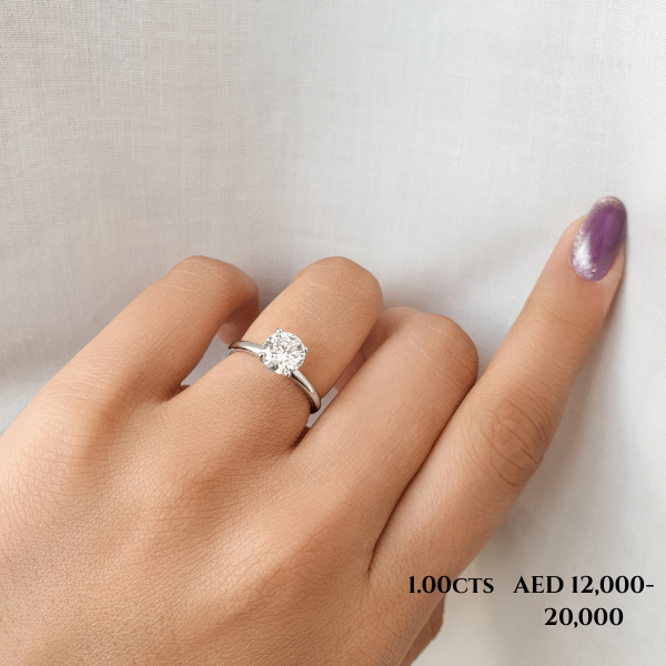 Round Cut Diamond Engagement Ring - Book An Appointment