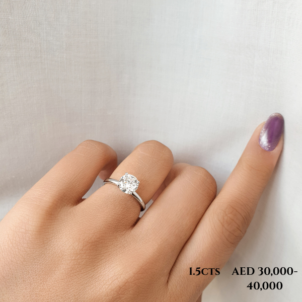 Round Cut Diamond Engagement Ring - Book An Appointment