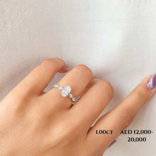 Oval Cut Diamond Engagement Ring - Book An Appointment