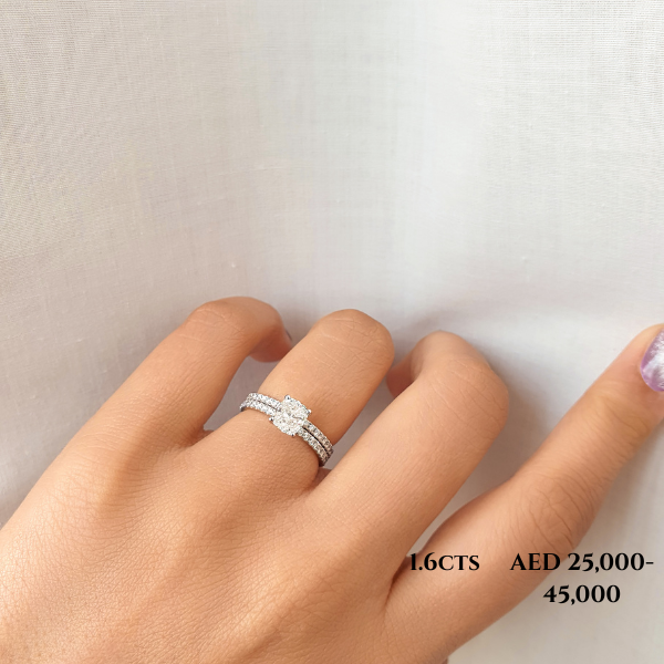 Cushion Cut Diamond Engagement Ring