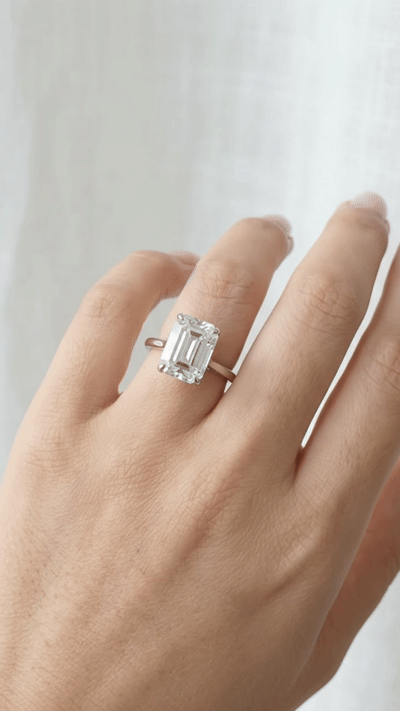Round Solitaire RIng