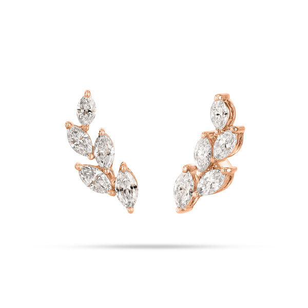 Autumn Diamond Earrings Carat Craft Online Shop Dubai