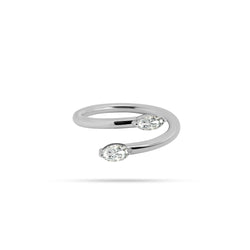Spring Marquise Diamond Ring