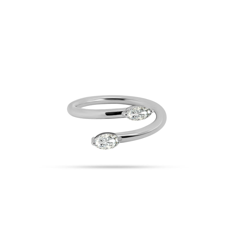 Spring Marquise Diamond Ring