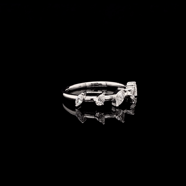 Pear and Marquise Diamond Ring