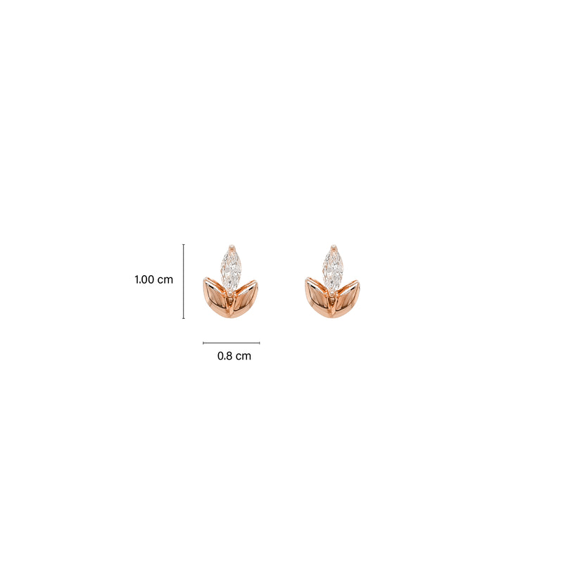Trio Marquise Diamond Earrings