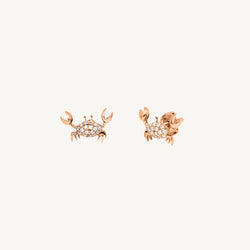 Beach Buzz Round Diamond Earrings