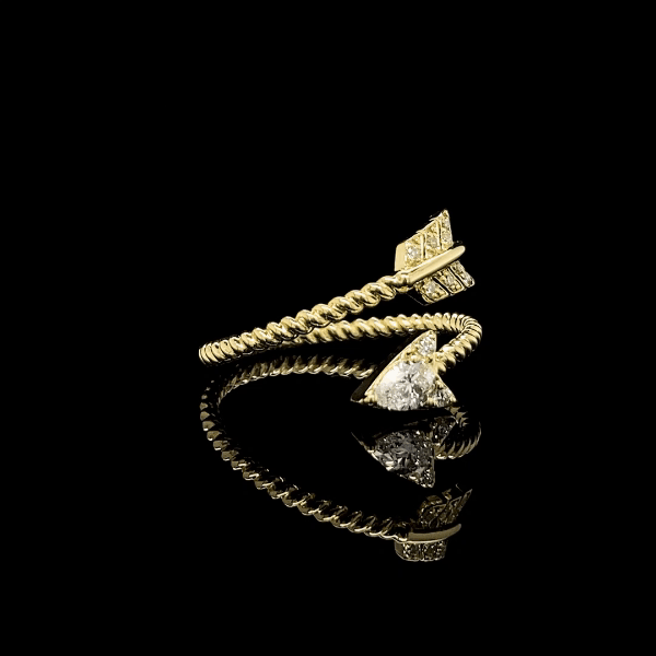 Diamond 2025 arrow ring