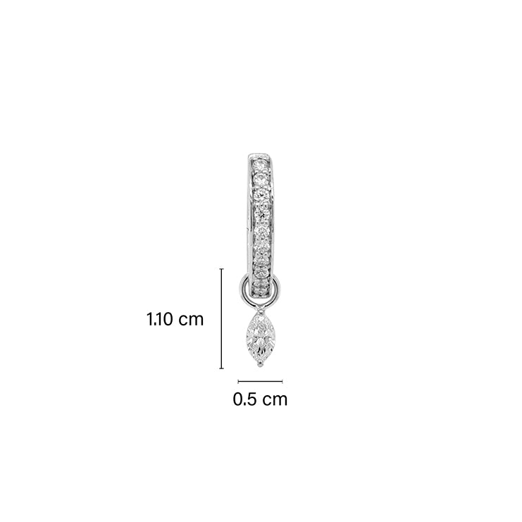 Detachable Marquise Diamond Only Drops