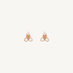 Rocket Pear Diamond Earrings