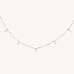 DANGLING MARQUISE DIAMOND CHOKER