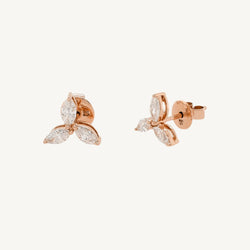 Trio Marquise Diamond Earrings