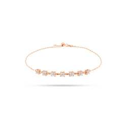 Solitaire Round Diamond Bracelet