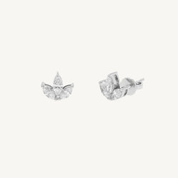 Marquise Trio Diamond Earrings