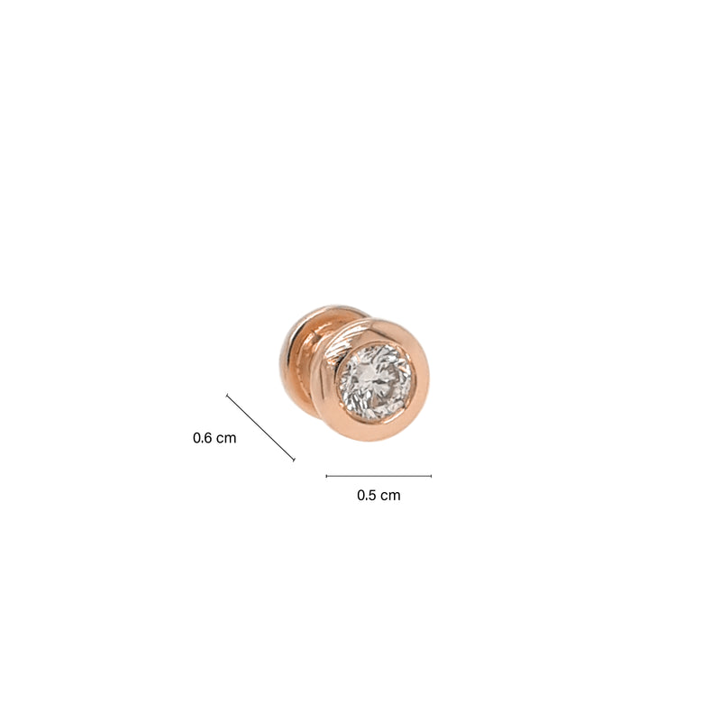 Round Diamond Apple Watch Charm