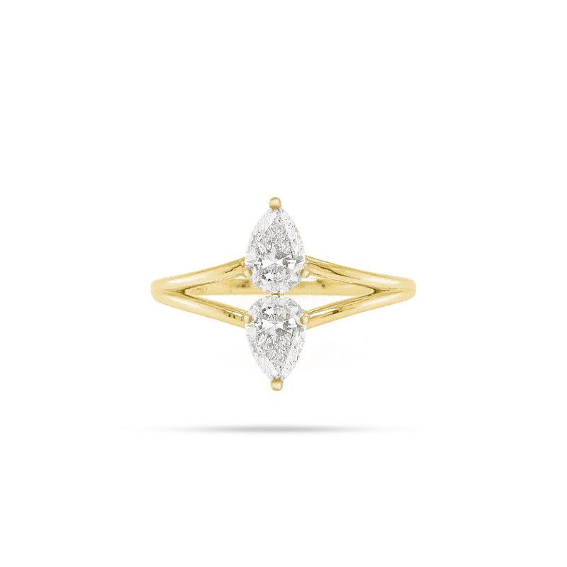 Pear Shape Diamond Ring