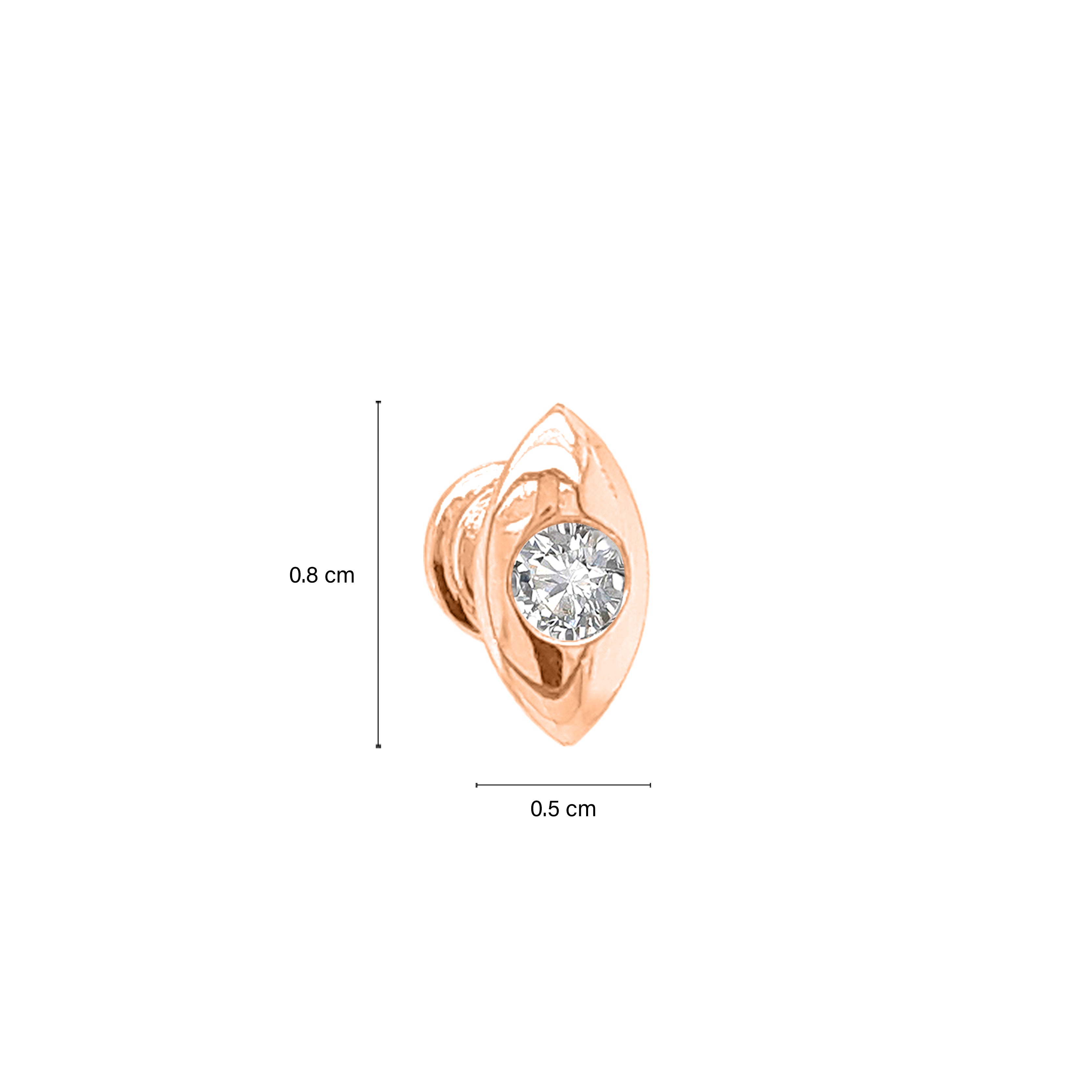 Dainty Round Diamond Apple Watch Charm