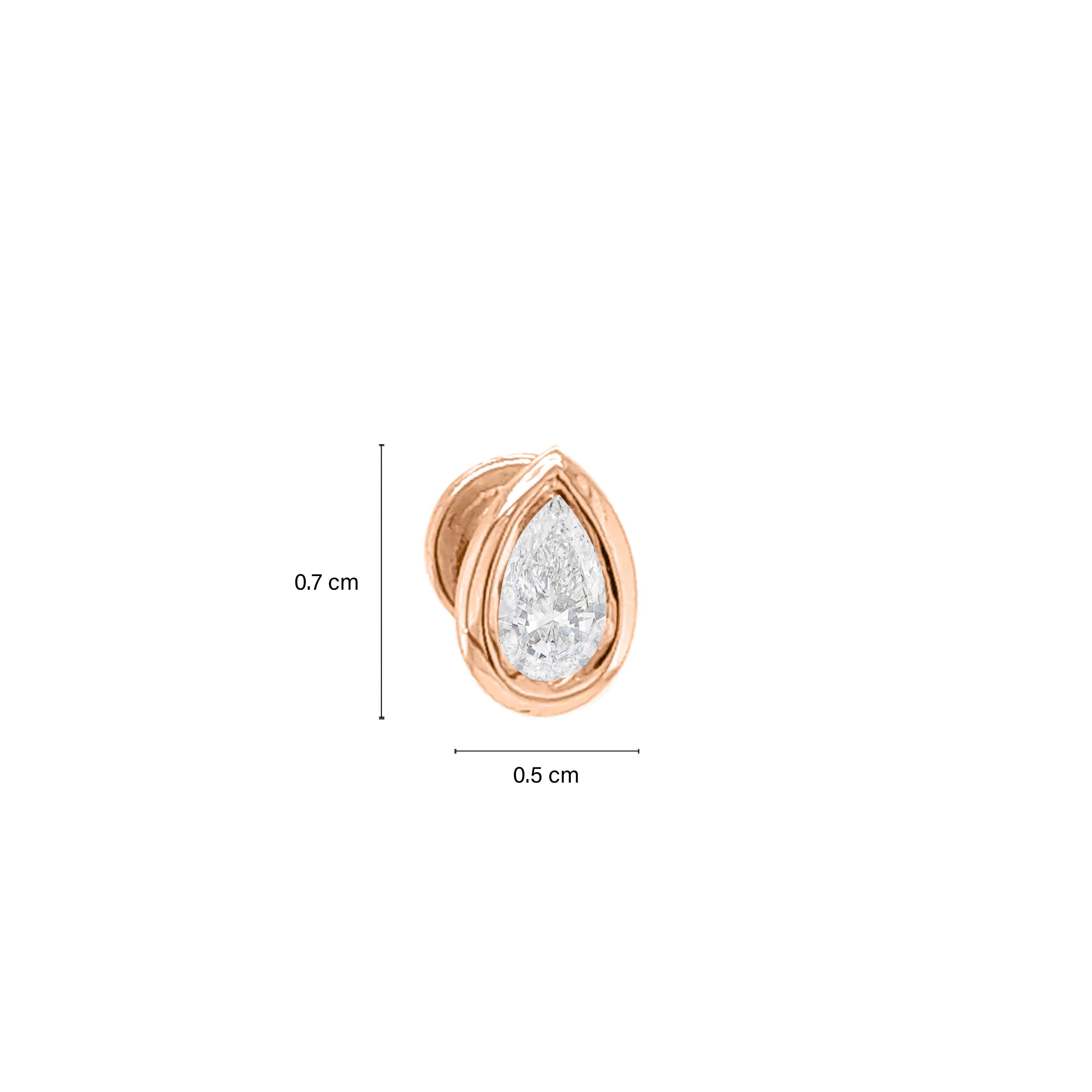 Pear Diamond Apple Watch Charm